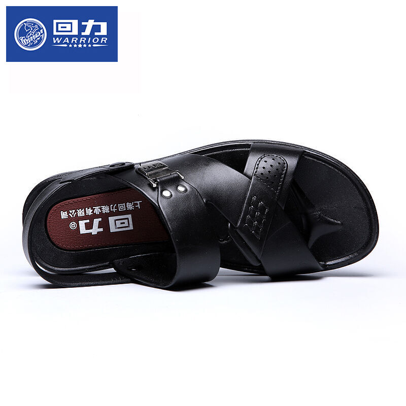 极速凉鞋男夏季沙滩鞋男户外透气洞洞鞋男士凉拖鞋英Y伦韩版皮凉 - 图2