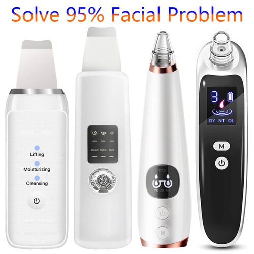 极速Facial Wrinkle oShovel Blackhead Acne Remover Vacuum Suc - 图0