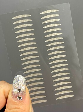 超隐形双眼皮贴!专业化妆师爱用的眼贴无痕透明隐形蕾丝素然防水
