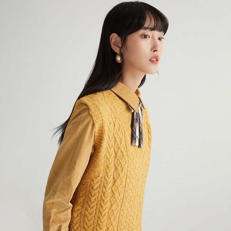 【商场同款】茵曼秋装新款女连衣裙 茵曼一零一度时尚套装