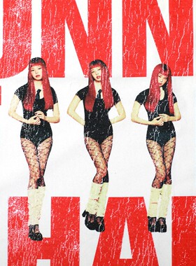 Jennie官方周边LikeJennie旗子