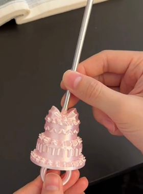 3D打印丝绸蛋糕蜡烛戒指
