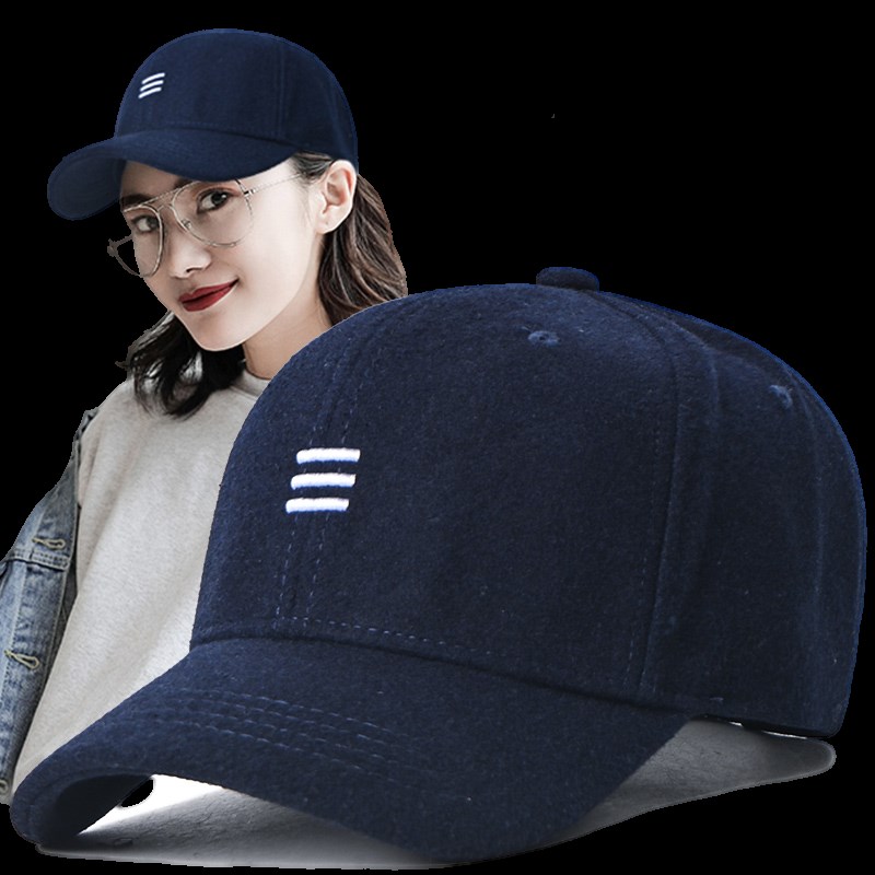 速发Winter Hat for Women 2021 New Wool Baseball Cap Windproo - 图2