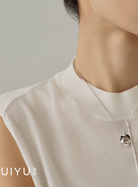 回予绳结项链男女同款小众极简