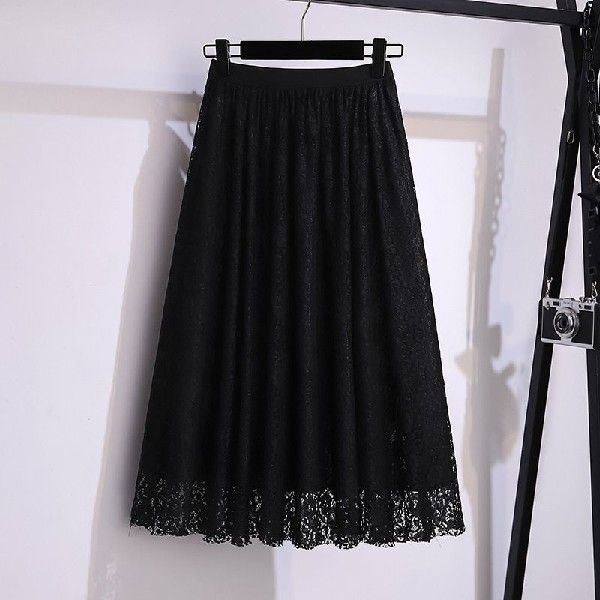 新品New Ladies 2023 Summer Plus Size Long Skirt For Women La - 图1