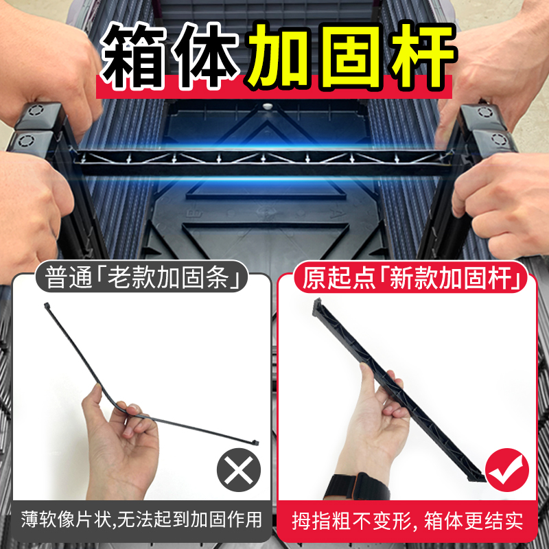 带轮种植箱种菜神器楼顶阳台种菜盆种菜专用箱塑料花盆户外大花箱 - 图2