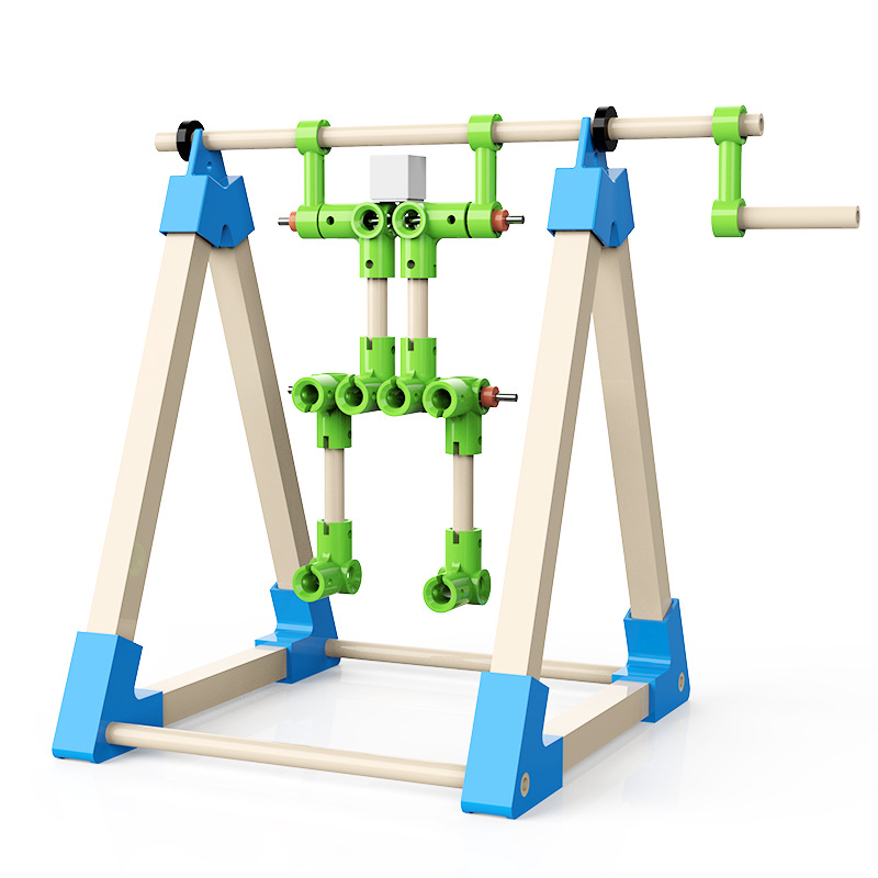 单杠运动 厂家diy科技小制作物理科学实验课益智手工拼装材料 - 图3