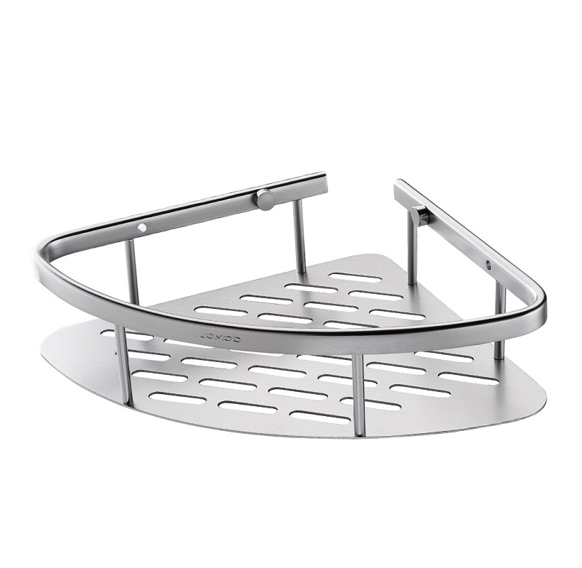 九牧卫浴 卫生间浴室挂件置物架收纳台转角架太空铝三角篮937124,淘宝优惠券,粉丝福利购,淘宝优惠卷