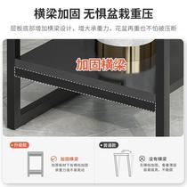 Flower Shelf Living Room Floor Style Iron Multi Meat Flower Pots Rack 2023 New Plant Rack Bay Balcony Shelving