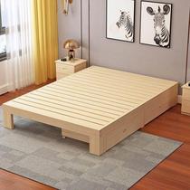 Bed case No headboard 1 8m2 0m bed frame tatami bed 1 5m box high case bed linen man days double bed