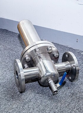 不锈钢气体过滤器除菌除尘过滤管道铁屑铁锈颗粒气体蒸汽过滤器