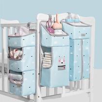 Sunveno Crib Organizer for Baby Crib Hanging Storage Bag Bab
