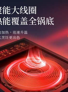 半球2200W智能多功能电磁炉