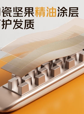 玉米烫夹板蓬松垫发根负离子