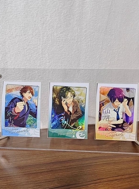 拍立得亚克力相框谷美展示收纳照片九宫格凹槽小卡画框架纸片