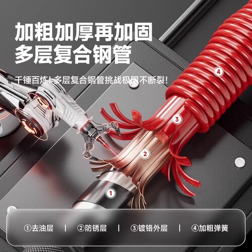 臂力棒器2025新款男女家用健身器材锻练手臂20-70kg握力运动训练 - 图0
