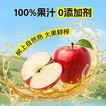 摘养10o%NFC纯苹果芒果黄桃葡萄汁1kg*2盒[10元优惠券]-寻折猪