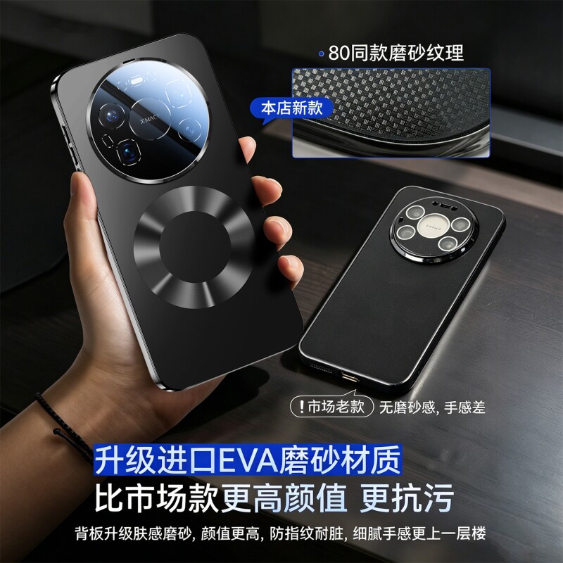 Mobile phone case new lens all-inclusive ultra-thin anti-fall matte