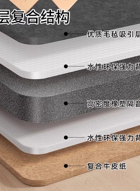 隔音板卧室墙面隔音棉家用防吵贴