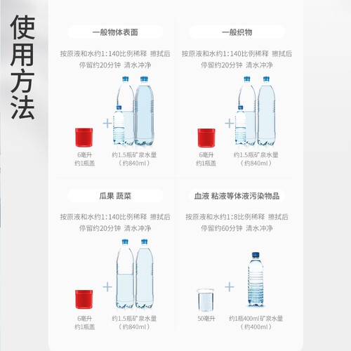 秝客84消毒液正品家用含氯杀菌衣物宠物马桶厕所漂白酒店医用大桶 - 图3