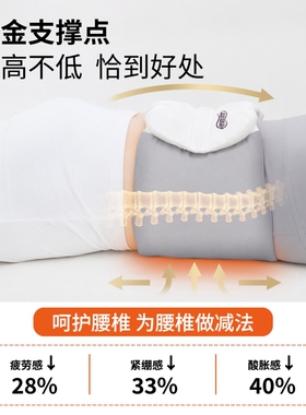益体舒睡眠护腰带腰枕腰痛腰椎盘突出晚上睡觉专用平躺护腰垫神器