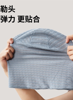 月子帽夏薄款大头围孕妇帽子睡帽