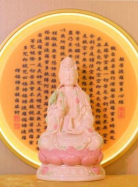 背景灯佛像背光灯佛堂神台中式背后光圈观音菩萨装饰佛光玄关