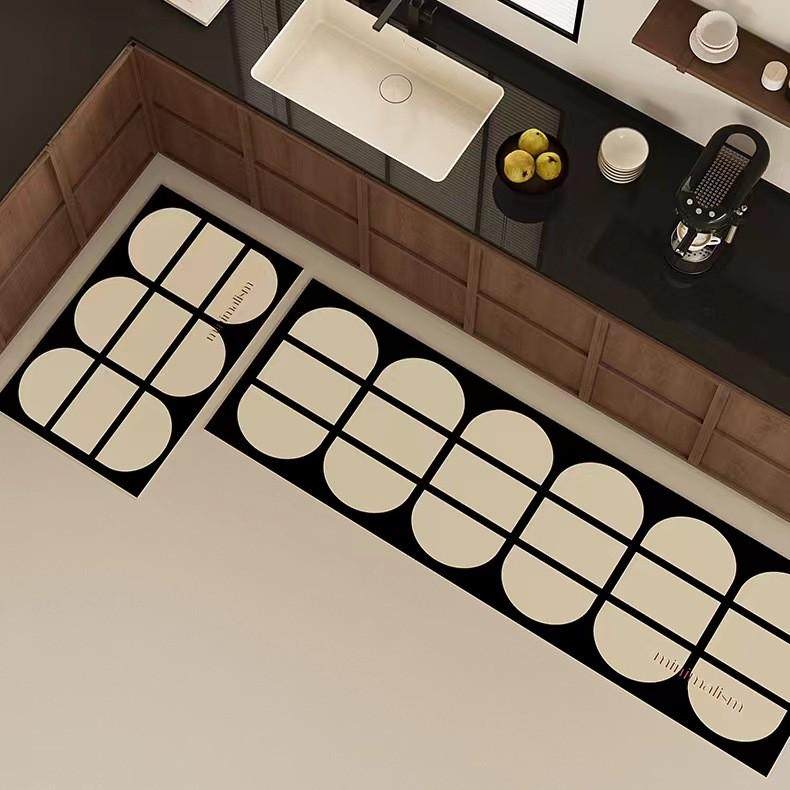 ins厨房防滑地垫速干高级感防油可擦免洗入户门口长条地毯,淘宝优惠券,粉丝福利购,淘宝优惠卷
