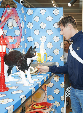 Seletti猫咪装饰灯动物客厅卧室摆件创意礼物陈伟霆同款