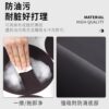 Diatom mud kitchen floor mat, non-slip, anti-oil, wipeable and washable, L-shaped special floor mat, 7-shaped water-absorbent carpet, can be cut