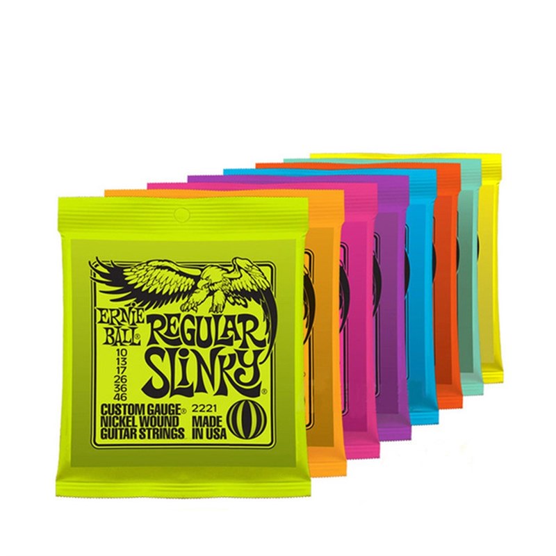 Ernie Ball Electric Guitar Strings Play Real Heavy Metal Roc - 图0