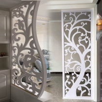 Custom Hollowed-out Carved Flower Board Partition Aisle Flower Lattice Ceiling Living-room Genguan Ostyle Background Wall Screen Through Flower Board