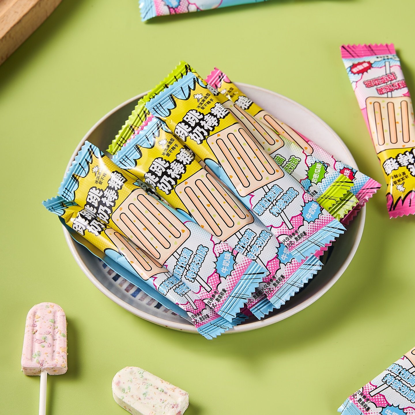 妙趣达跳跳糖奶棒棒糖果牛奶棒果味网红零食儿童休闲零食散装批发,淘宝优惠券,粉丝福利购,淘宝优惠卷