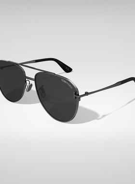 TOM FORD太阳眼镜 TF男士新款开车专用驾驶墨镜蛤蟆镜 FT1290-K