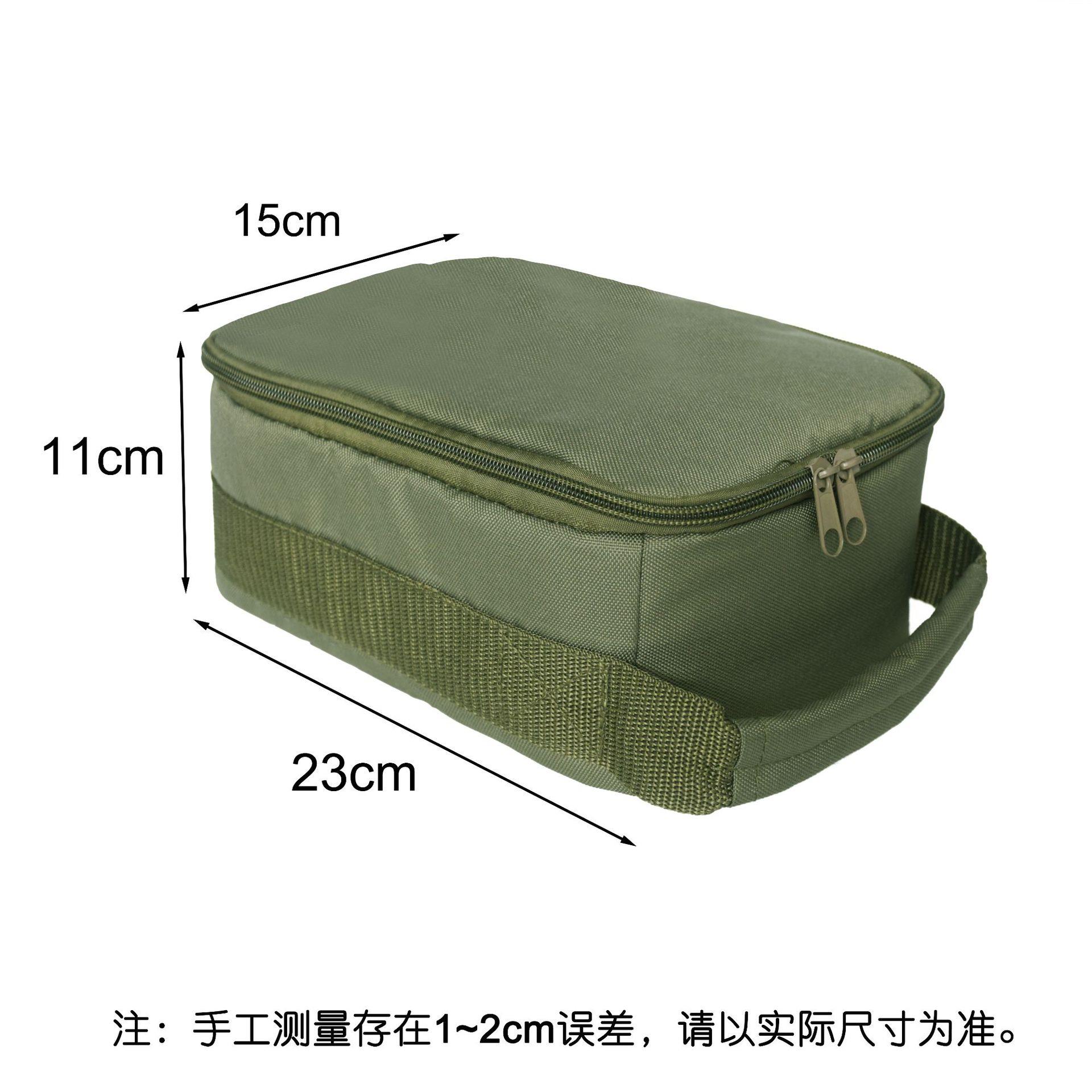 户外鱼线鱼饵钓鱼盒包 fishing reel bag 垂钓包 亚马逊 - 图2