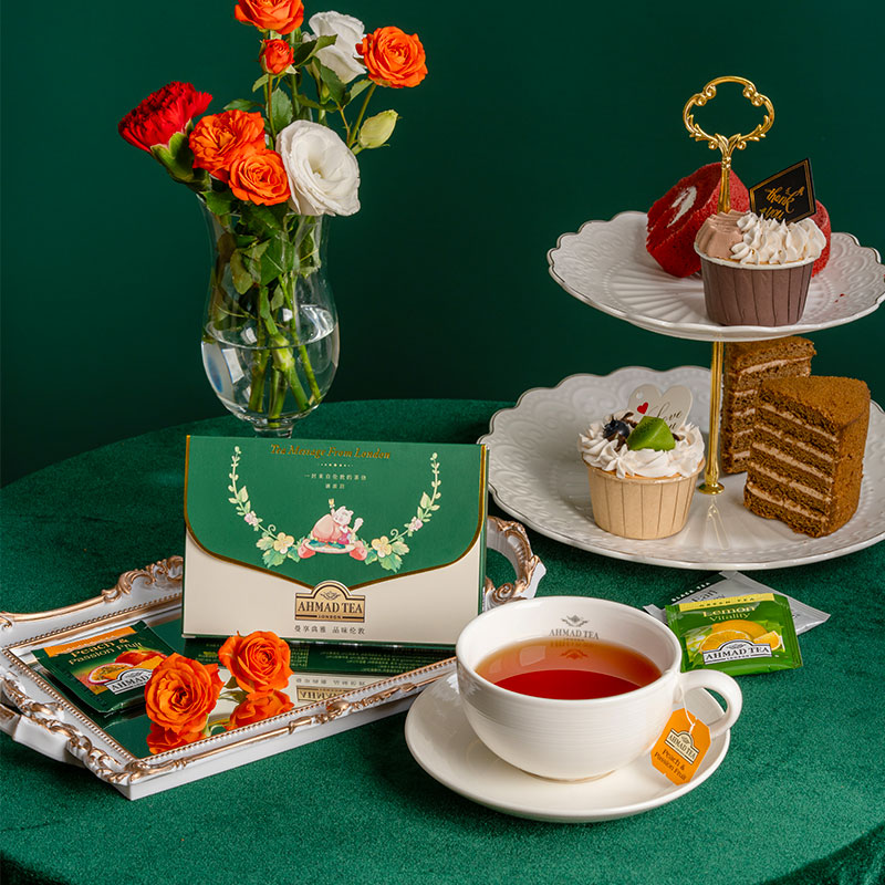 AHMAD TEA亚曼伦敦茶信6风味组合办公室水果茶袋泡茶包6包