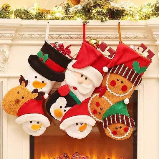 Speedy Night Peace Tree Hanging Socks Sacred Object Large Bag Pendant Luxurious G Gift Gift Christmas Big Christmas Tree