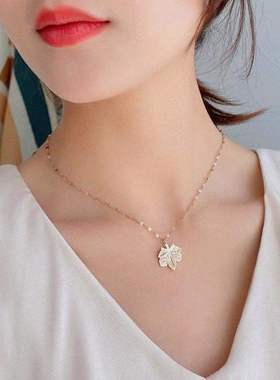 极速Korean version of new temperament NecklaOce does not fad