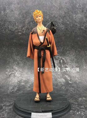 新品火影忍者模型TES 和风系列 漩涡鸣人 宇N智波佐助 GK模型摆件