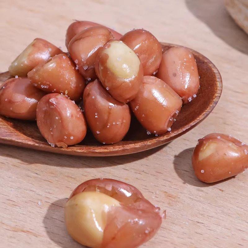 香酥油炸花生米下酒菜熟红皮花生盐味原味新货小零食5斤商用袋装,淘宝优惠券,粉丝福利购,淘宝优惠卷