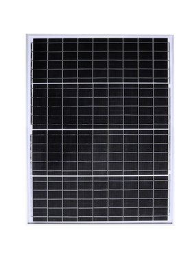 全新100W瓦多晶太阳能板太阳能电池板发电板光伏发电系统12V家用