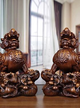 招财貔貅摆件皮丘招财聚财收银前台装饰办公室桌玄关客厅开业礼品