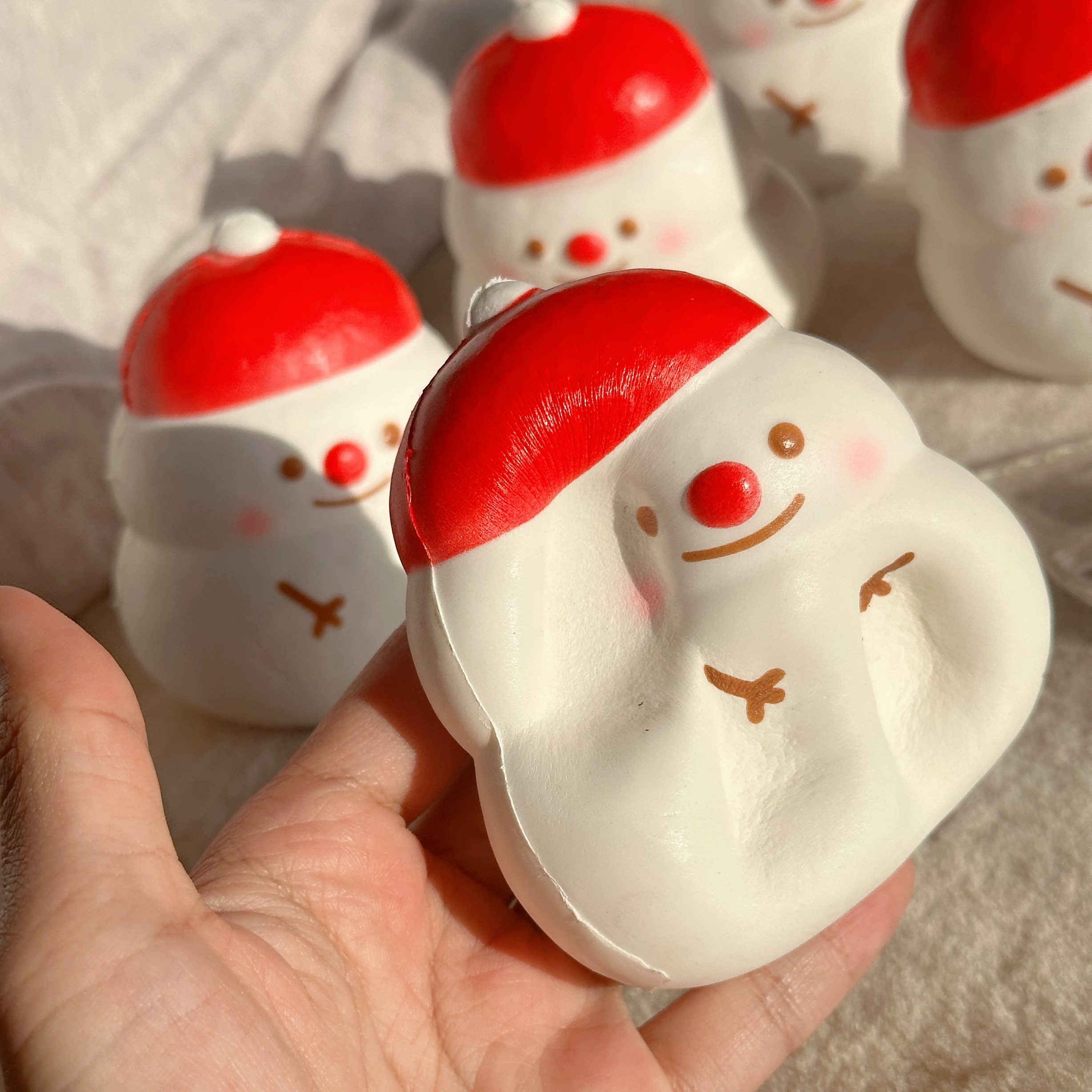 圣诞雪人宝宝慢回弹捏捏乐解压玩具创意礼物潮玩squishy - 图3