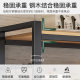 Spot quick-family kitchen multi-functional storage rack floor-standing multi-layer oven microwave oven boiler storage rack vegetable