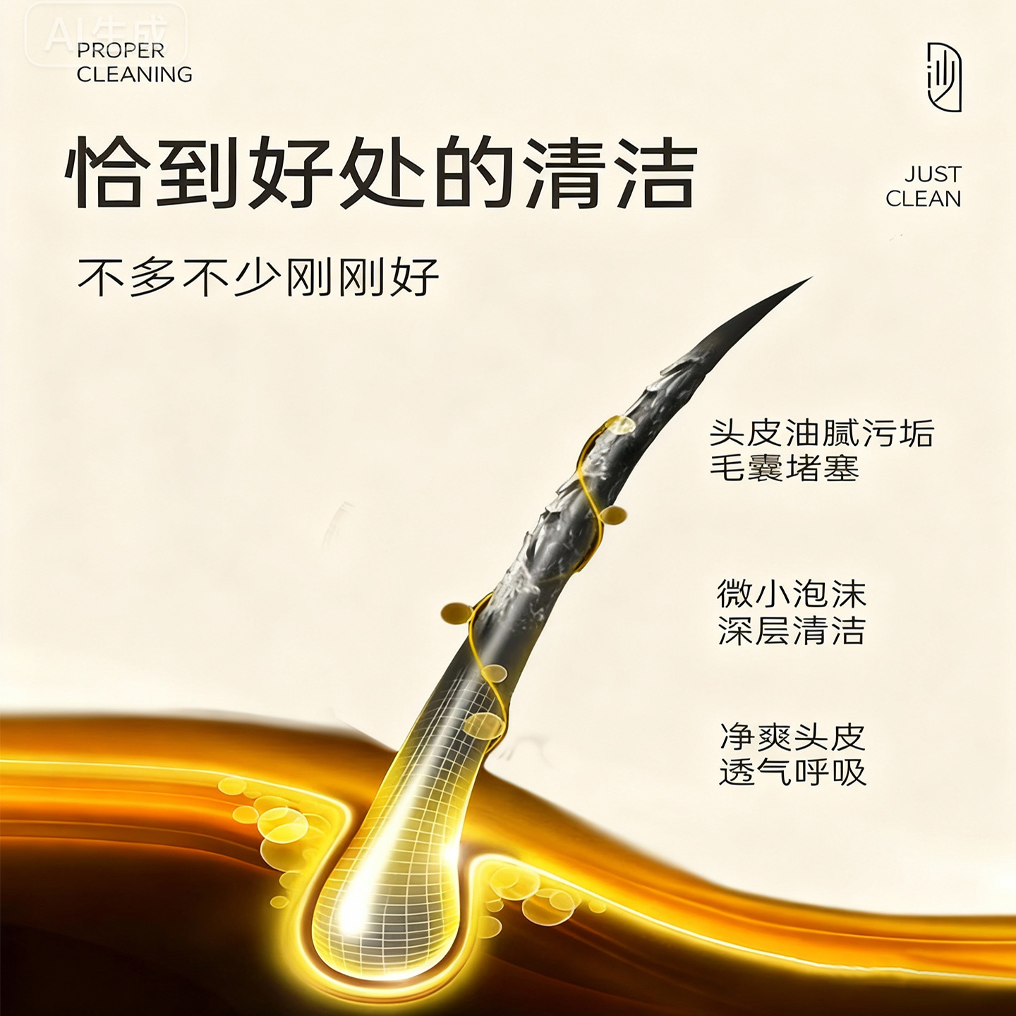 清净海环保洗发水去屑止痒控油无硅油二硫化硒洗发露男女官方正品