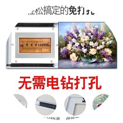 新品新款画框闸刀开关盒箱装饰画客厅推拉大M尺寸电路装饰盒饭厅