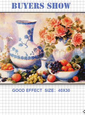 极速EverShine Dilamond Painting Fruit Full Square Diamond Em