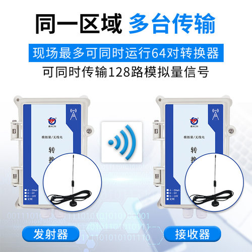 极速厂销模拟量转无线电采集转换器模D块免布线无线传输高精度420 - 图1
