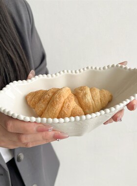 速发LIVET 法板轻奢家居饰品陶瓷餐摆碗套装酒店样式间厨房餐厅盘