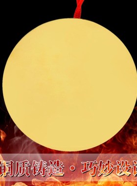 速发阁准提镜摆件准提菩萨铜镜八饰铜镜挂卦镜家居客厅工艺品